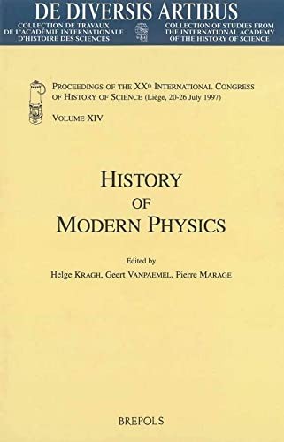 Cover for History of modern physics