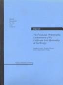 Cover for The fiscal and demographic environment of the California State University at Northridge