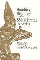 Cover for Banditry, rebellion and social protest in Africa