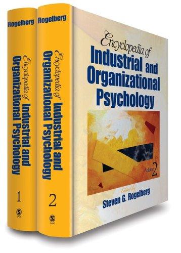 Cover for Encyclopedia of Industrial and Organizational Psychology