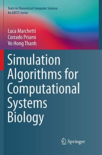 Cover for Simulation Algorithms for Computational Systems Biology