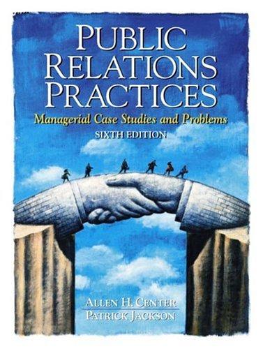 Cover for Public Relations Practices