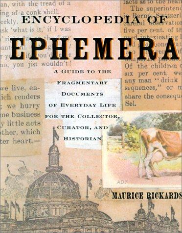 Cover for The encyclopedia of ephemera