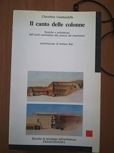 Cover for Il canto delle colonne