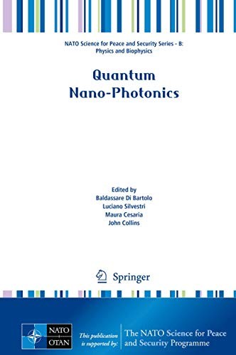 Cover for Quantum Nano-Photonics