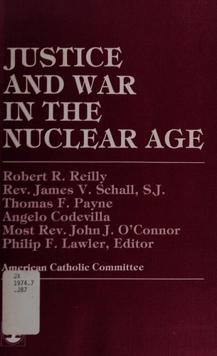 Cover for Justice and war in the nuclear age
