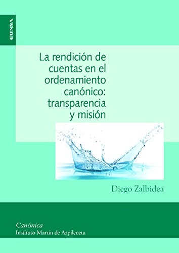 Cover for La rendición de cuentas en el ordenamiento canónico
