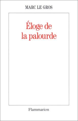 Cover for Eloge de la palourde