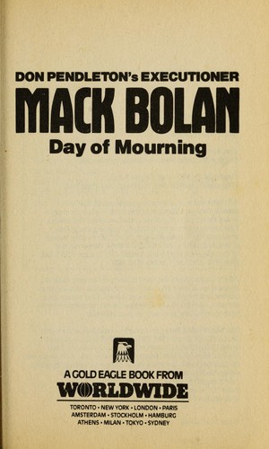Cover for Day of  Mourning (Executioner/Mack Bolan  #62)