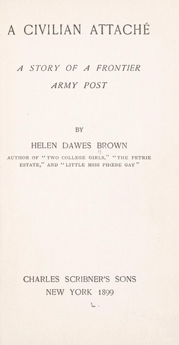 Cover for A civilian attache