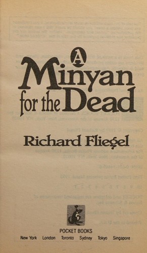 Cover for A minyan for the dead