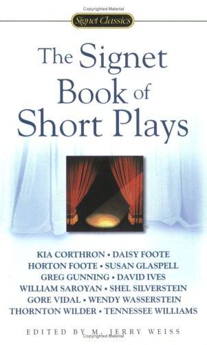 Cover for The Signet book of short plays