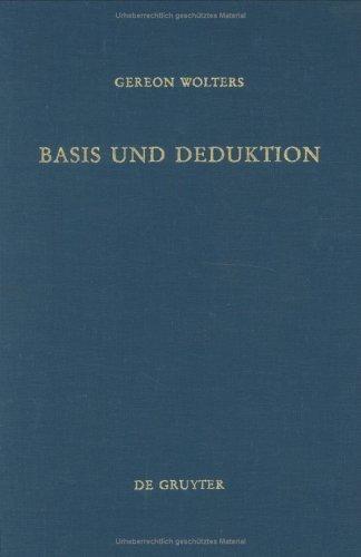 Cover for Basis und Deduktion