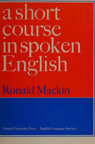 Cover for A short course in spoken English