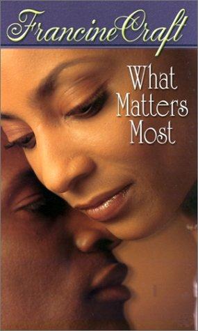 Cover for What matters most