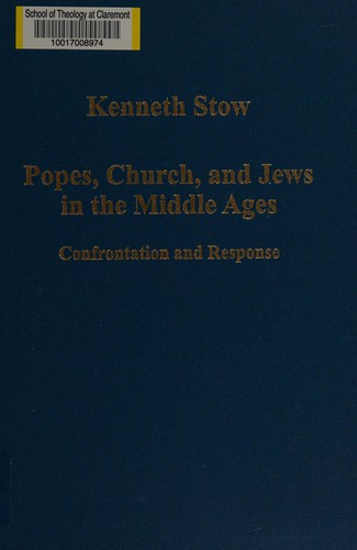 Cover for Popes, church, and Jews in the middle ages