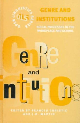 Cover for Genre and Institutions
