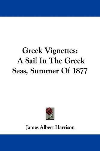 Cover for Greek Vignettes