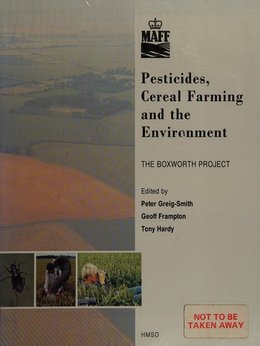 Cover for Pesticides, cereal farming and the environment