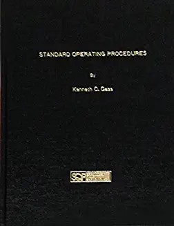 Cover for Standard Operating Procedures