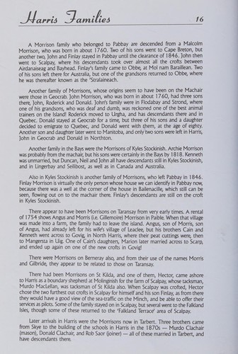 Cover for Harris families and how to trace them