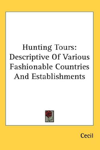Cover for Hunting Tours