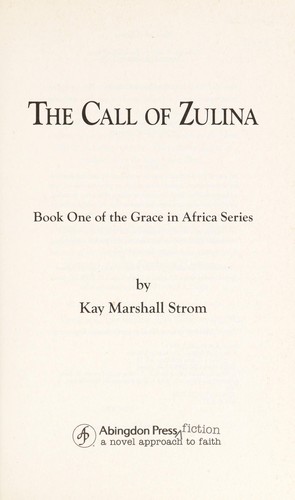 Cover for The call of Zulina