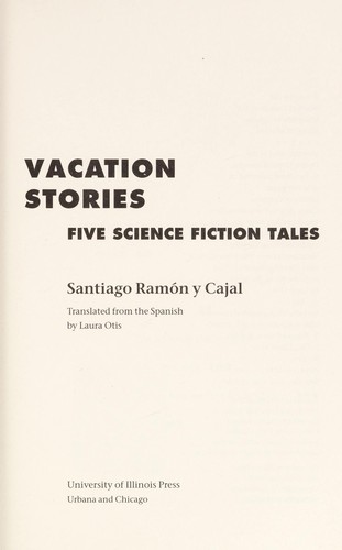 Cover for Vacation stories