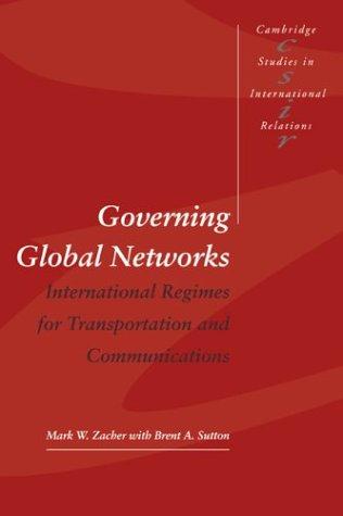 Cover for Governing Global Networks