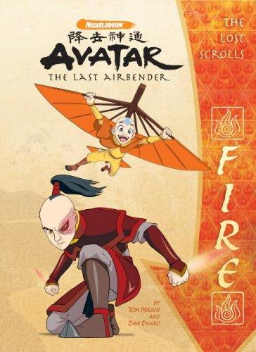Cover for The Lost Scrolls: Fire (Avatar: The Last Airbender)