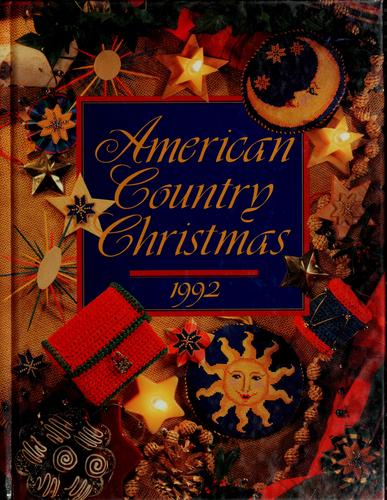 Cover for American country Christmas