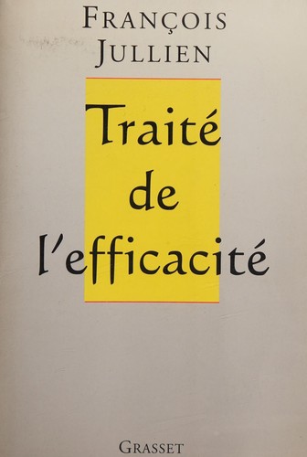 Cover for Traité de l'efficacité