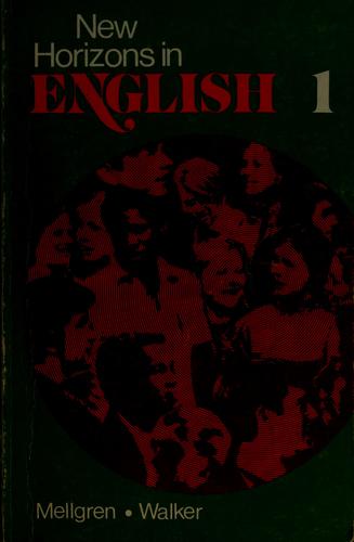 Cover for New horizons in English