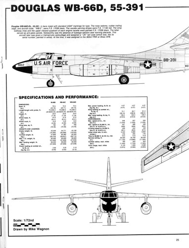 Cover for Douglas B-66 Destroyer - Aerofax Minigraph 19