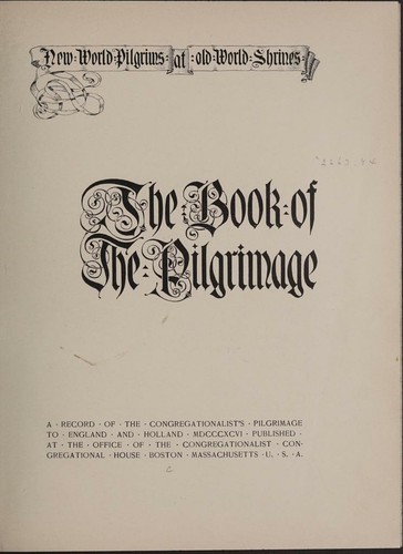Cover for New world pilgrims at old world shrines: the book of the pilgrimage