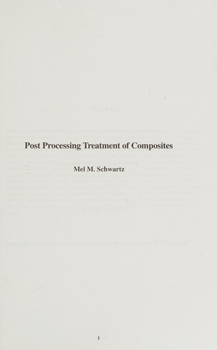 Cover for Post processing treatment of composites