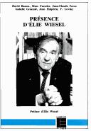 Cover for Présence d'Elie Wiesel