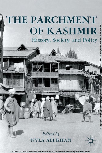 Cover for The parchment of Kashmir