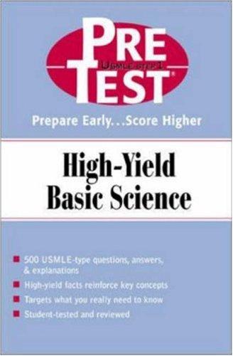 Cover for PreTest High-Yield Basic Science