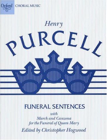Cover for Funeral Sentences With March and Cazon