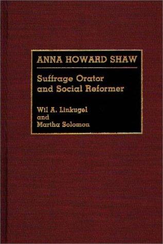 Cover for Anna Howard Shaw