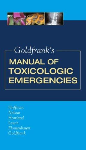 Cover for Goldfrank's Manual of Toxicologic Emergencies