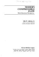 Cover for Modern compressible flow