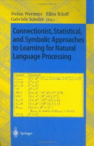 Cover for Connectionist, statistical, and symbolic approaches to learning for natural language processing