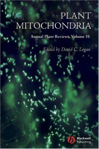 Cover for Plant Mitochondria (Annual Plant Reviews)