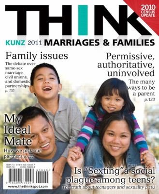 Cover for Think Marriages And Families