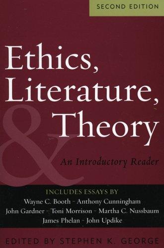 Cover for Ethics, Literature, and Theory