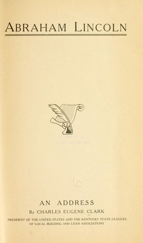 Cover for Abraham Lincoln