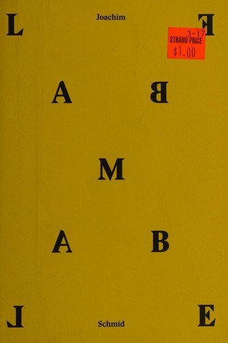 Cover for Lambe lambe