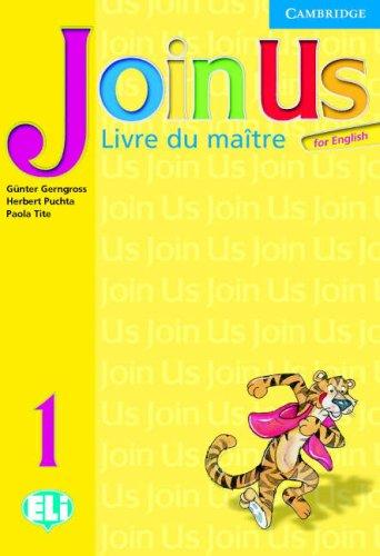 Cover for Join Us for English 1 Teacher's Book
